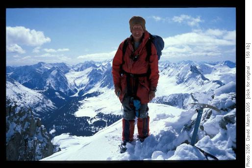 {265 alistair desmoulins} on Mt Jellicoe