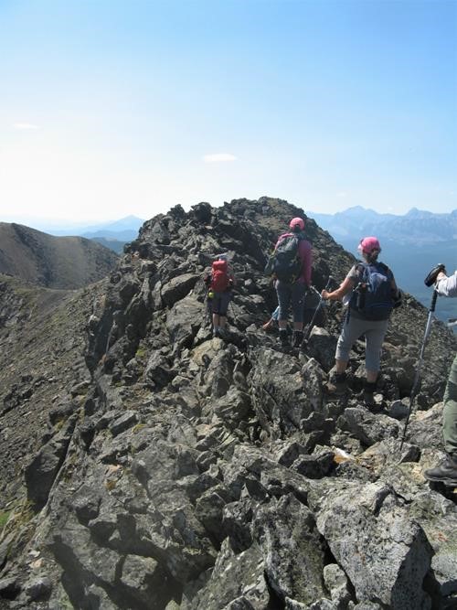 A short rocky section