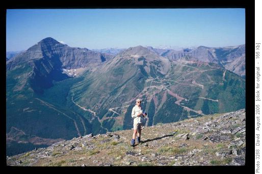 The Westcastle Ski Hill in Summer 2005