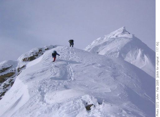 Mt Balfour summit