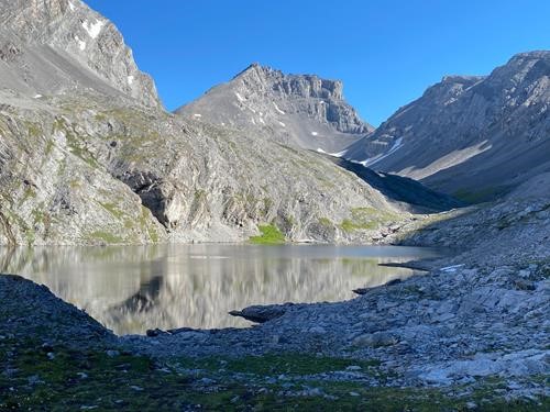 Second Headwall Lake (photo courtesy Simon)