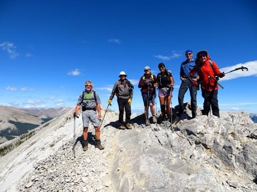 Group Photo on Nihahi Ridge