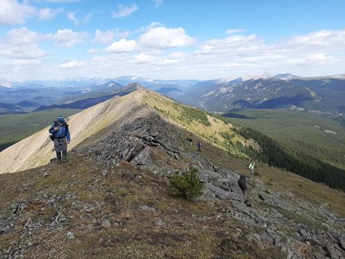 Ridge walk.