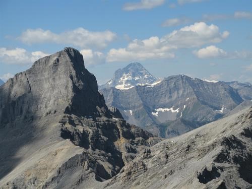 Mount Buller with Assiniboine in the distance