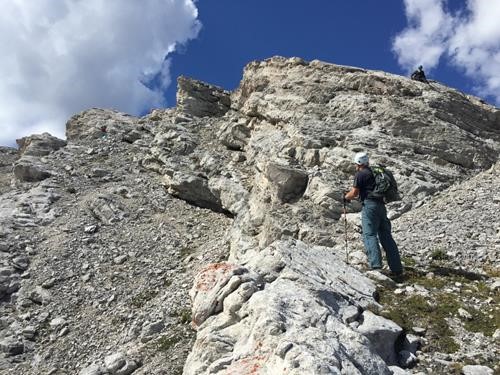 Scrambling over the window
