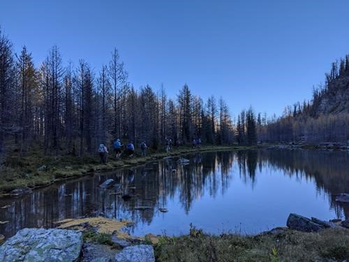 The lower tarn