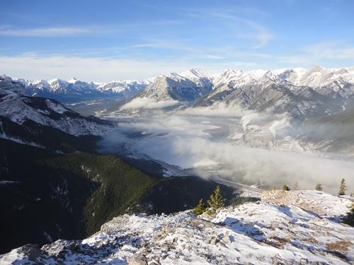 Bow Valler corridor from Heart Mtn