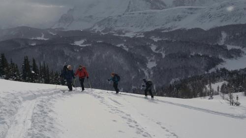 Bourgeau Meadows Ascent