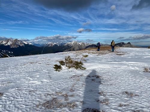 On the ridge