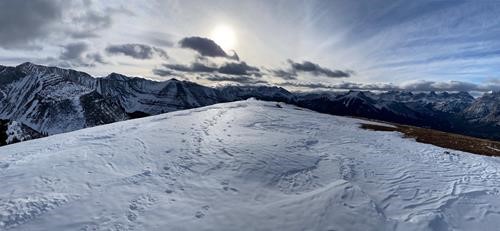 Dramatic views!