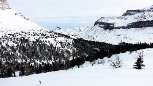 View of Boulder Pass