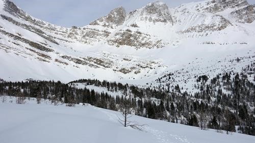 View of Hidden Lake