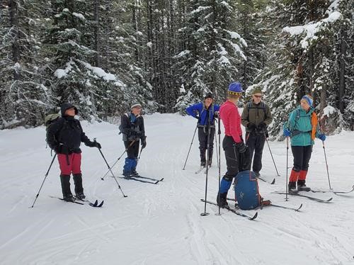 Nakiska Lodge to Skogan Pass trip
