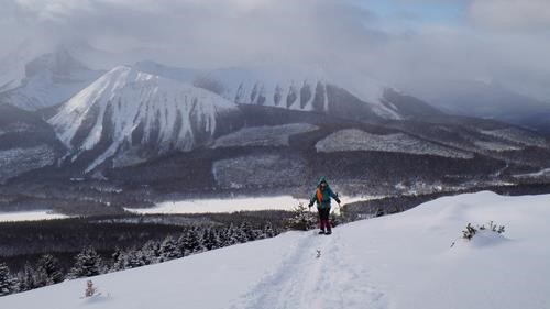 Christine G makes her way to the top.