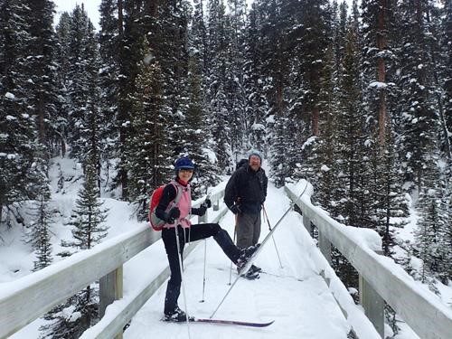 {2086 t mi} and {1885 go gi} on Spray River Bridge