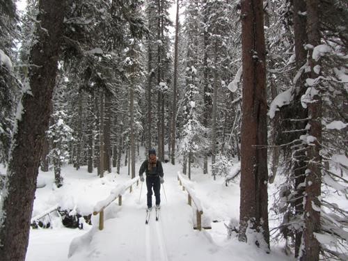 {826 John Katay} on the bridge over Fox Creek