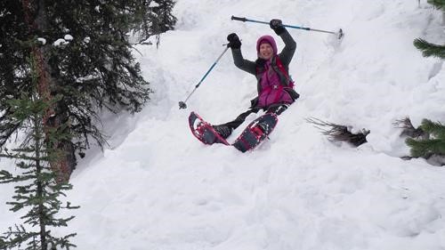 Classic butt slide.