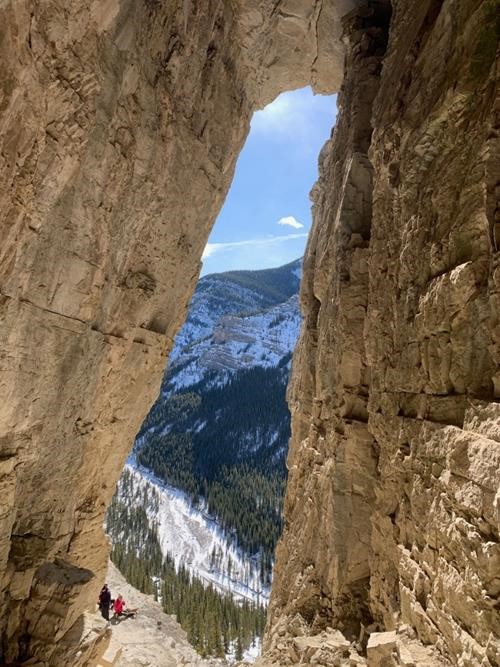 Looking out from the inside