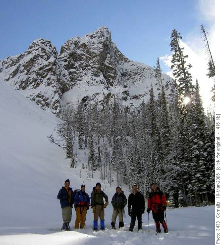 Cornelis, Mike, John, Susan, Mark and Bernie, SE of O'Brian Lake