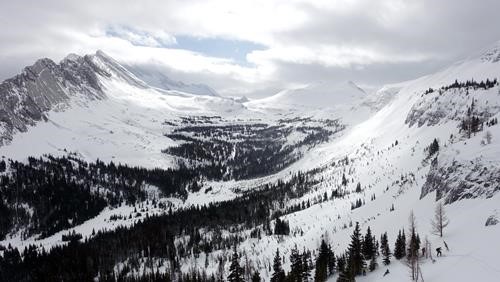 View of Burstall Pass