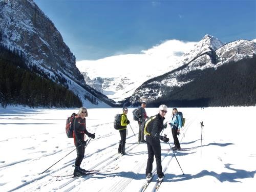 On Lake Louise