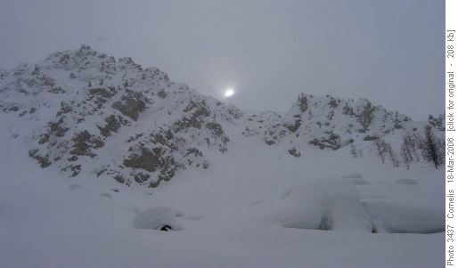 South East Ridge of Mt Bell, North East face