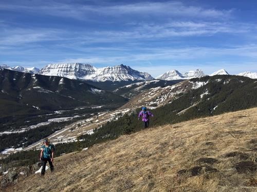 Gaining the SE ridge