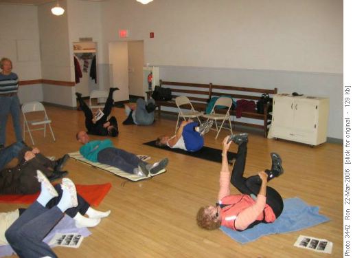 Dawn's stretch demo