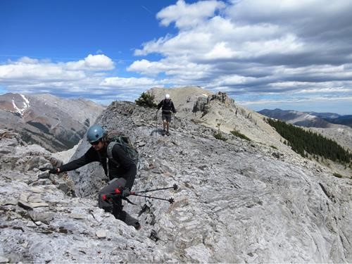 Brian crossing the slot