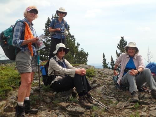 Chris, Yolande, Rosanne and Barbara
