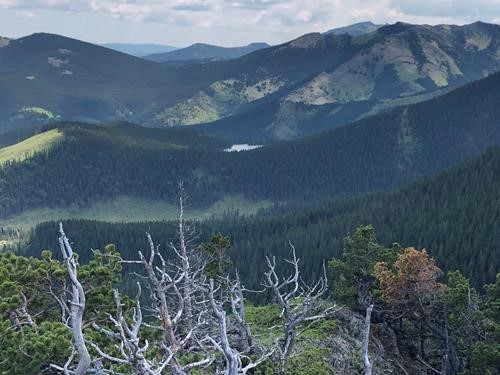 Bear Lake from Iron Lakes Overlook