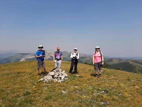 Windy Peak summit.
