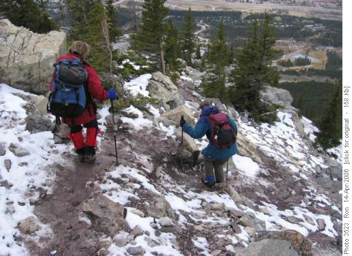 Trail 4: steeper & rougher