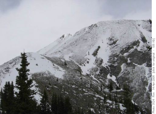 Off trail 5: steep scree without needing hands