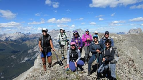 group photo at the high point