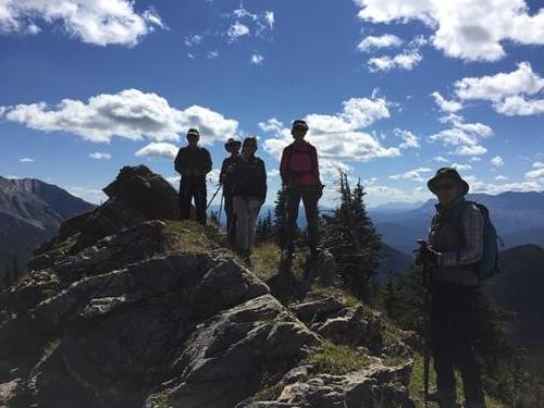 Our high point for Lineham ridge.