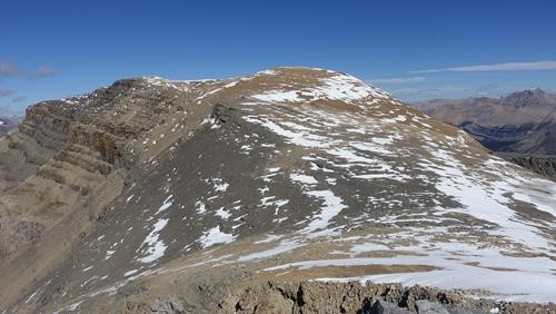 Summit of Observation Peak from the false summit
