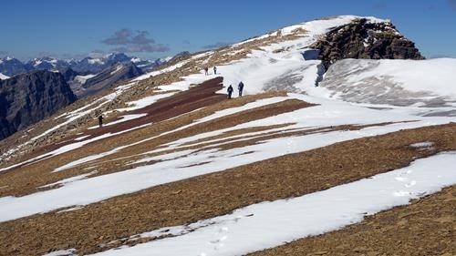 Approaching the summit of Observation Peak