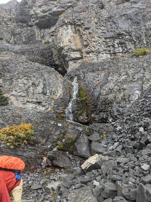 One of many waterfalls