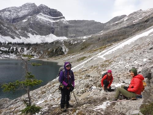 Lunch at Lower Galatea Lake 