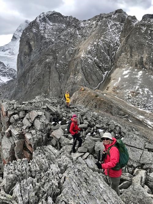 Returning to the col