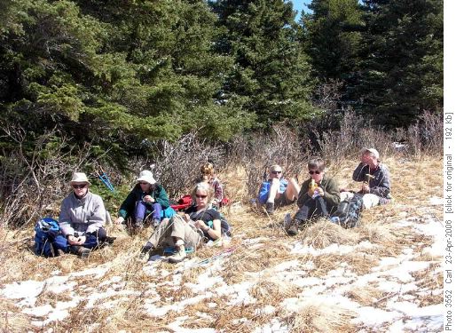 Lunch Break on Mesa (Square) Butte