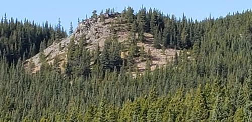 Daffern's "intriguing rocky knob poking up in the middle of the forest"