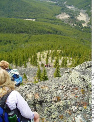 North end of Raspberry Ridge - Rock Escarpment