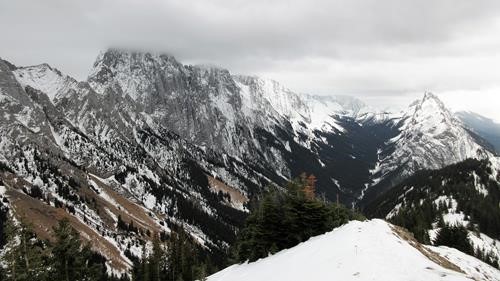 Looking South from the top of King Creek Ridge