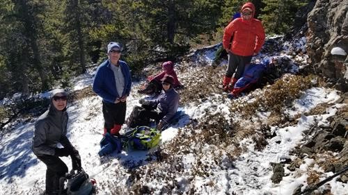 Cox Hill - lunch stop