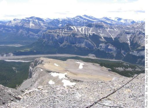 View west from Black Rock summit