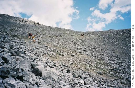 Buller Pass, west side