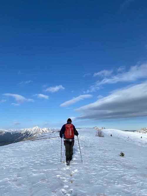  Carl on the ridge