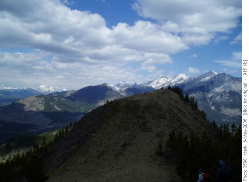 Hells Ridge, Junction Horseshoe in the distance